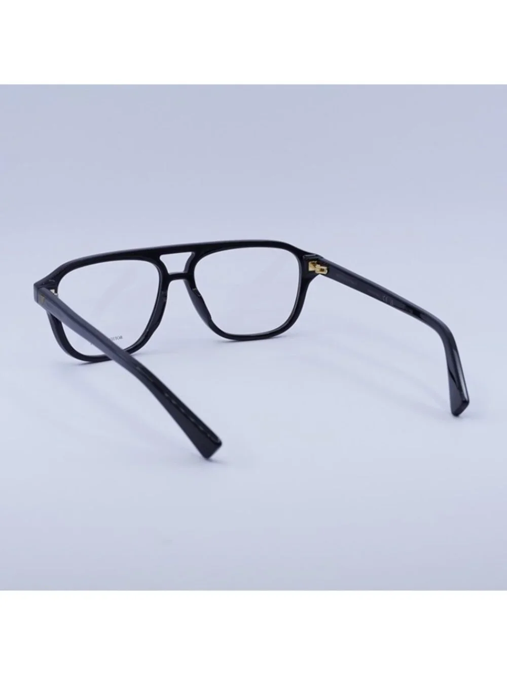 Bottega Veneta BV1294O 001 Eyeglasses Black 56mm Aviator Frame